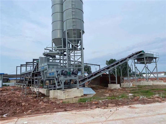 kwaliteit  180KW Soil Cement Mixing Plant Stabilized Soil Mixing Equipment High Accurate fabriek