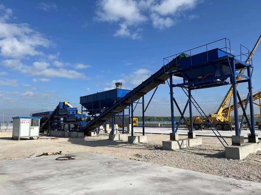 kwaliteit  Low Energy Consumption Electric Stabilized Soil Mixing Plant For Highway fabriek