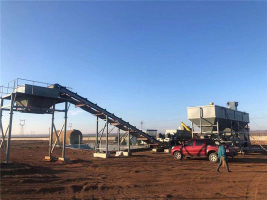 De gebruikersvriendelijke Tweelingschacht dwong Gestabiliseerde Grond het Mengen zich Installatie 700t/H