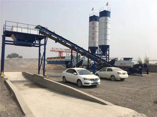 Hoge Productiviteits800t/h Gestabiliseerde Grond die Post mengen met Vier Vultrechters