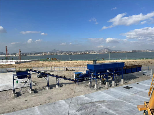 Hoogst Efficiënte Gestabiliseerde Grond het Mengen zich Installatie met Horizontale Cementsilo