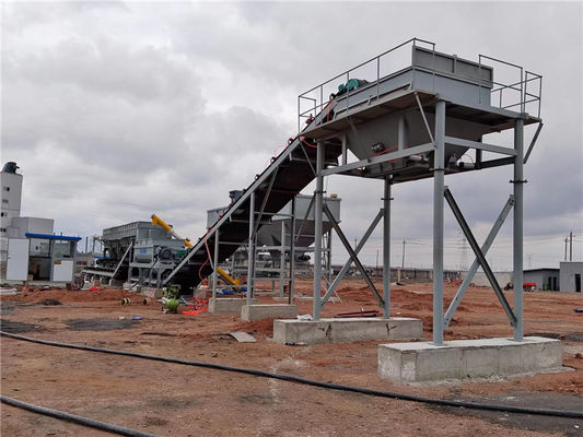 Geautomatiseerd Metend Grondcement het Mengen zich Installatie140kw 500t/H Hoog rendement