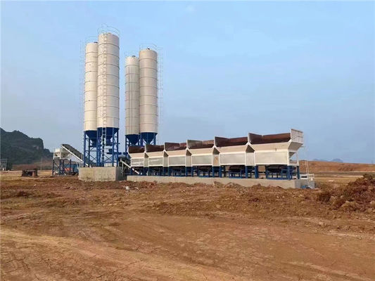 500TPH ononderbroken Grondcement het Mengen zich Installatiemateriaal voor Stedelijke Wegenbouw