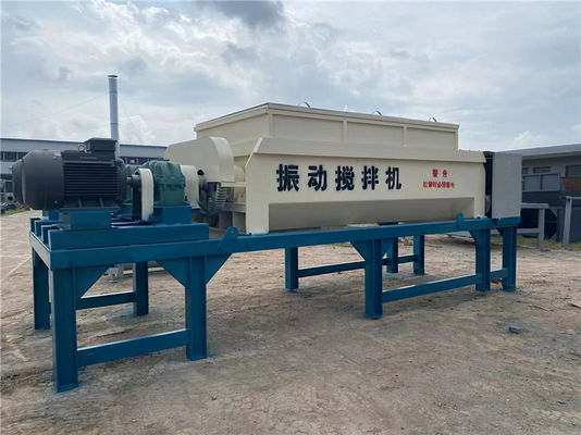 Het gestabiliseerde Grond het Groeperen van de Mixermachine van Installatiedelen Horizontale Trillende Type 55KW×2