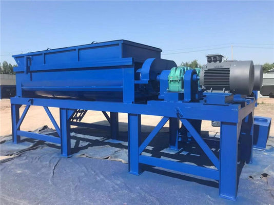 De dubbele Motor het Groeperen Machine van de Installatiemixer voor Grondcement het Mengen zich Installatie