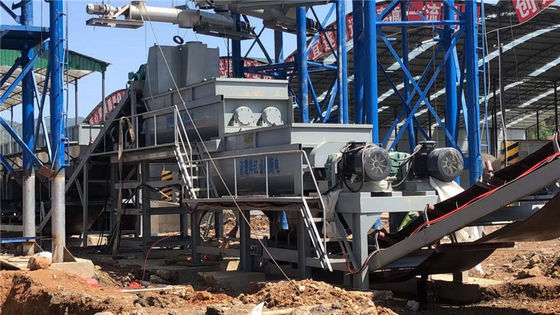 Secundaire het Mengen zich Superposition Type Gestabiliseerde Grond het Mengen zich Machine 37KW