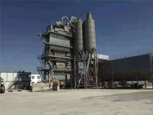 Luchthavenbouw Stationair Asphalt Mixing Plant 40t/H met het Systeem van de Stofinzameling