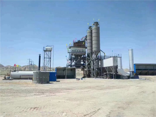Hoge Nauwkeurigheid Stationair Asphalt Mixing Plant 160t/H voor Gemeentelijke Wegen Aanleg