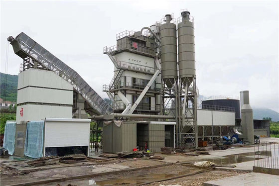 120TPH geautomatiseerd Stationair Asphalt Mixing Plant Environmental Protection
