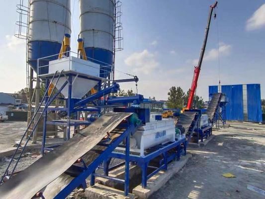 Bruggen 120m3/h Stabilisatie-grondmenginstallatie