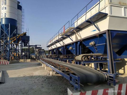 Gordelconveyor Stabilisatie-grondmenginstallatie Elektriciteit