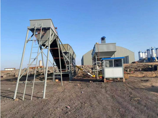Mijnbouw Draagbaar water gestabiliseerd mengstation zonder fundering